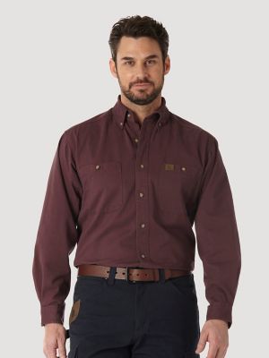 Wrangler Long Sleeve Outdoor Utility Shirt 