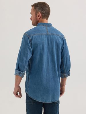 Wrangler denim store work shirts