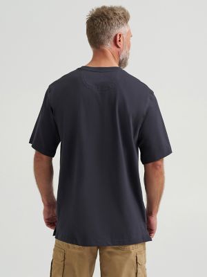Wrangler® RIGGS Workwear® Short Sleeve Pocket T-Shirt in Navy