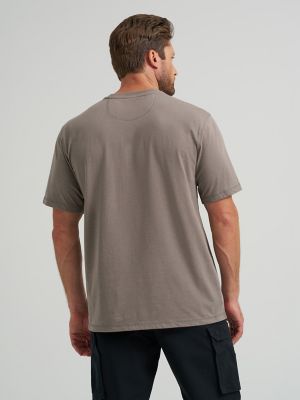 Wrangler&reg; RIGGS Workwear&reg; Short Sleeve 1 Pocket Performance T-Shirt in Nickel
