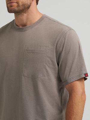 Wrangler&reg; RIGGS Workwear&reg; Short Sleeve 1 Pocket Performance T-Shirt in Nickel