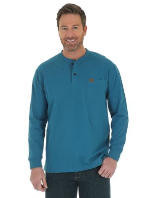 Wrangler® RIGGS Workwear® Long Sleeve Solid Henley