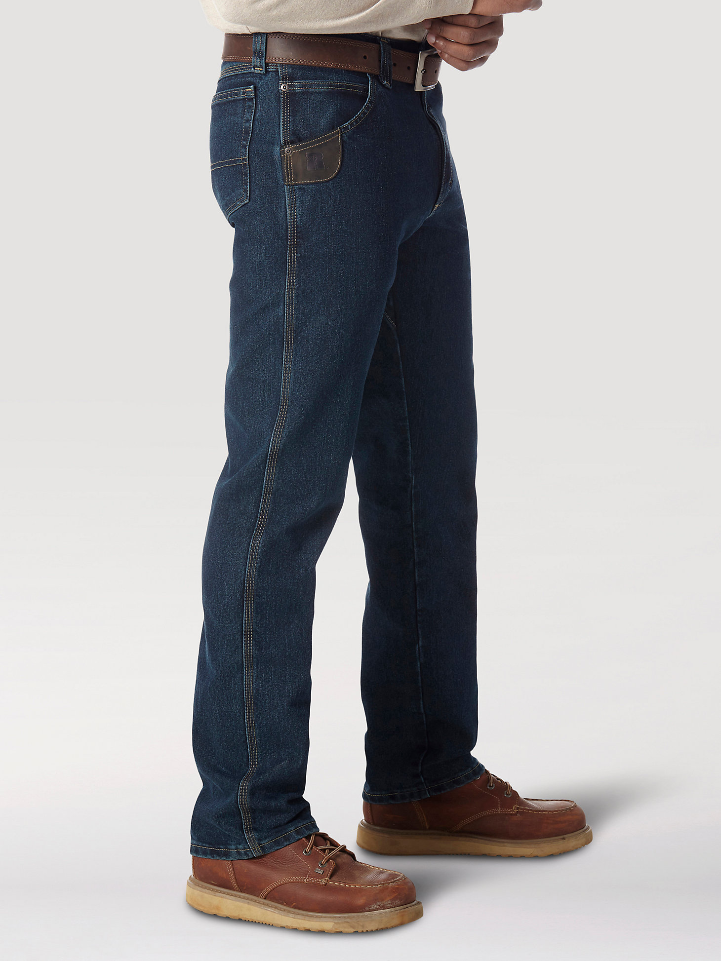 Wrangler® RIGGS Workwear® Advanced Comfort Five Pocket Jean in Dark Tint alternative view 1