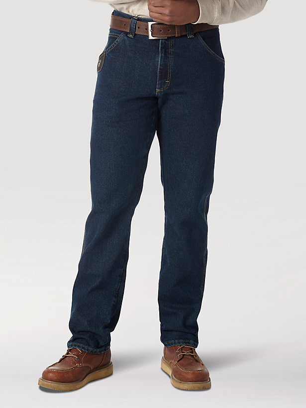 Wrangler® RIGGS Workwear® Advanced Comfort Five Pocket Jean in Dark Tint
