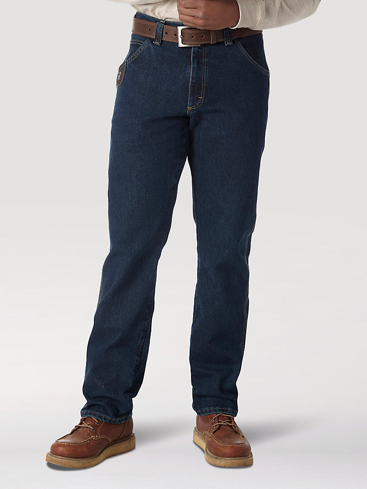 Wrangler® RIGGS Workwear® Advanced Comfort Five Pocket Jean in Dark Tint main view