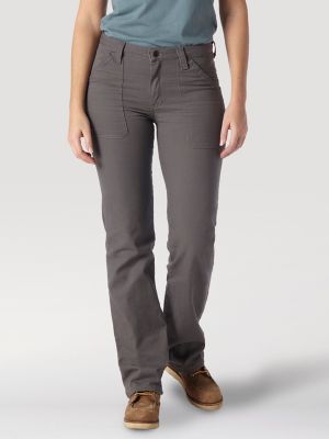 Women's Wrangler® RIGGS Workwear® Advanced Comfort Work Pant in Charcoal