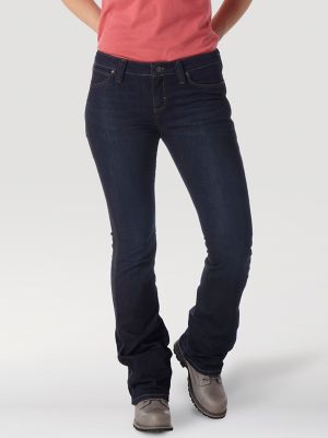 Women's Wrangler® RIGGS Workwear® Bootcut Work Jean in Dark Rinse