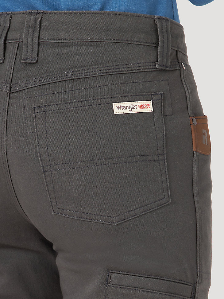Women's Wrangler® RIGGS Workwear® Single Layer Insulated Work Pant in Grey alternative view 4
