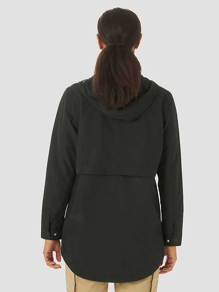 Women's Wrangler® RIGGS Workwear® Utility Rain Jacket in Black alternative view