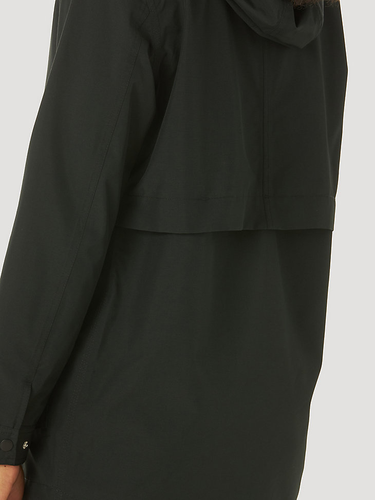 Women's Wrangler® RIGGS Workwear® Utility Rain Jacket in Black alternative view 5