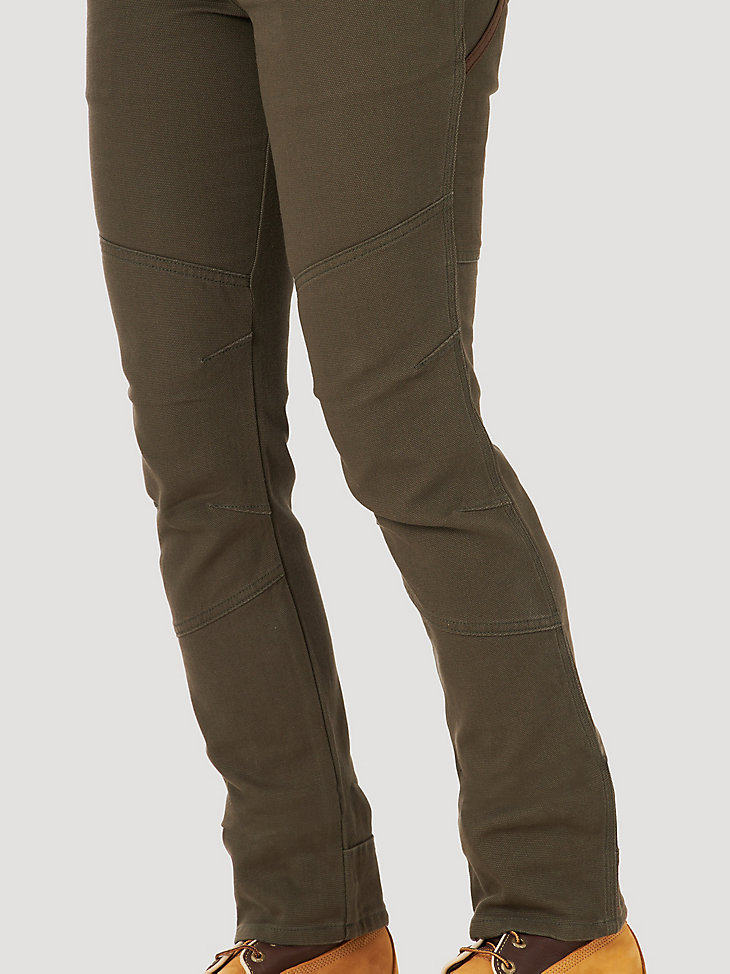 Women's Wrangler® RIGGS Workwear® Straight Fit Utility Work Pant in Loden alternative view 6