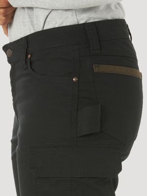 Women's Wrangler® RIGGS Workwear® Ripstop Ranger Cargo Pant in Black alternative view 5