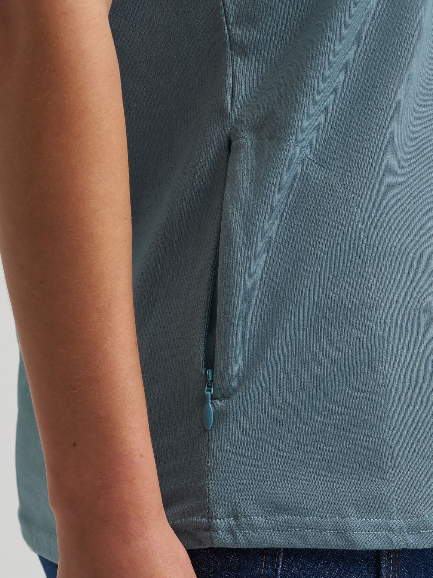 Женская футболка Wrangler Riggs Workwear® Short Sleeve Performance, цвет: Морской зелёный — фото 5
