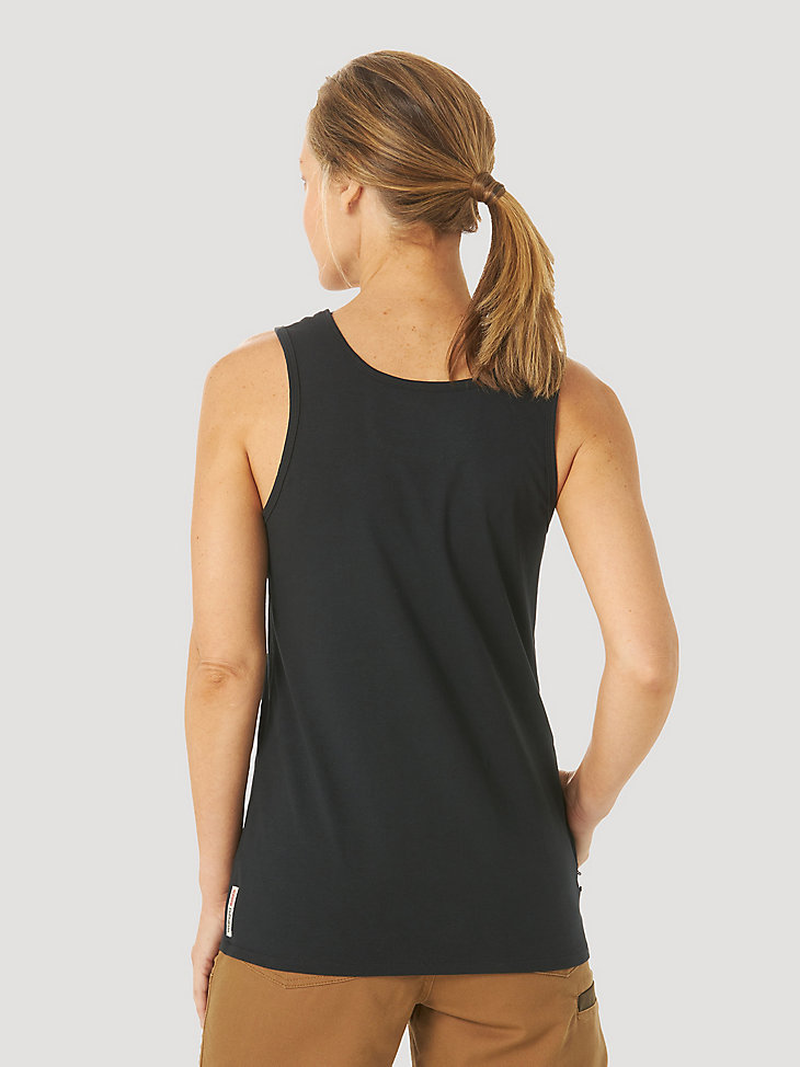 Women's Wrangler® RIGGS Workwear® Performance Tank Top in Black alternative view 6