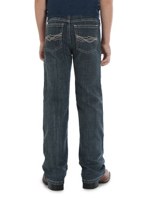 Boy's Wrangler&reg; 20X&reg; Vintage Bootcut Slim Fit Jean (8-16) in Glasgow alternative view 2