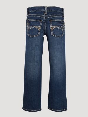 Boy's Wrangler® 20X® No. 42 Vintage Bootcut Slim Fit Jean (8-20)