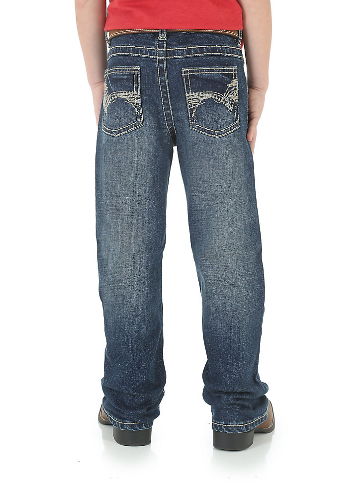 Boy's Wrangler® 20X® No. 42 Vintage Bootcut Slim Fit Jean (8-20)