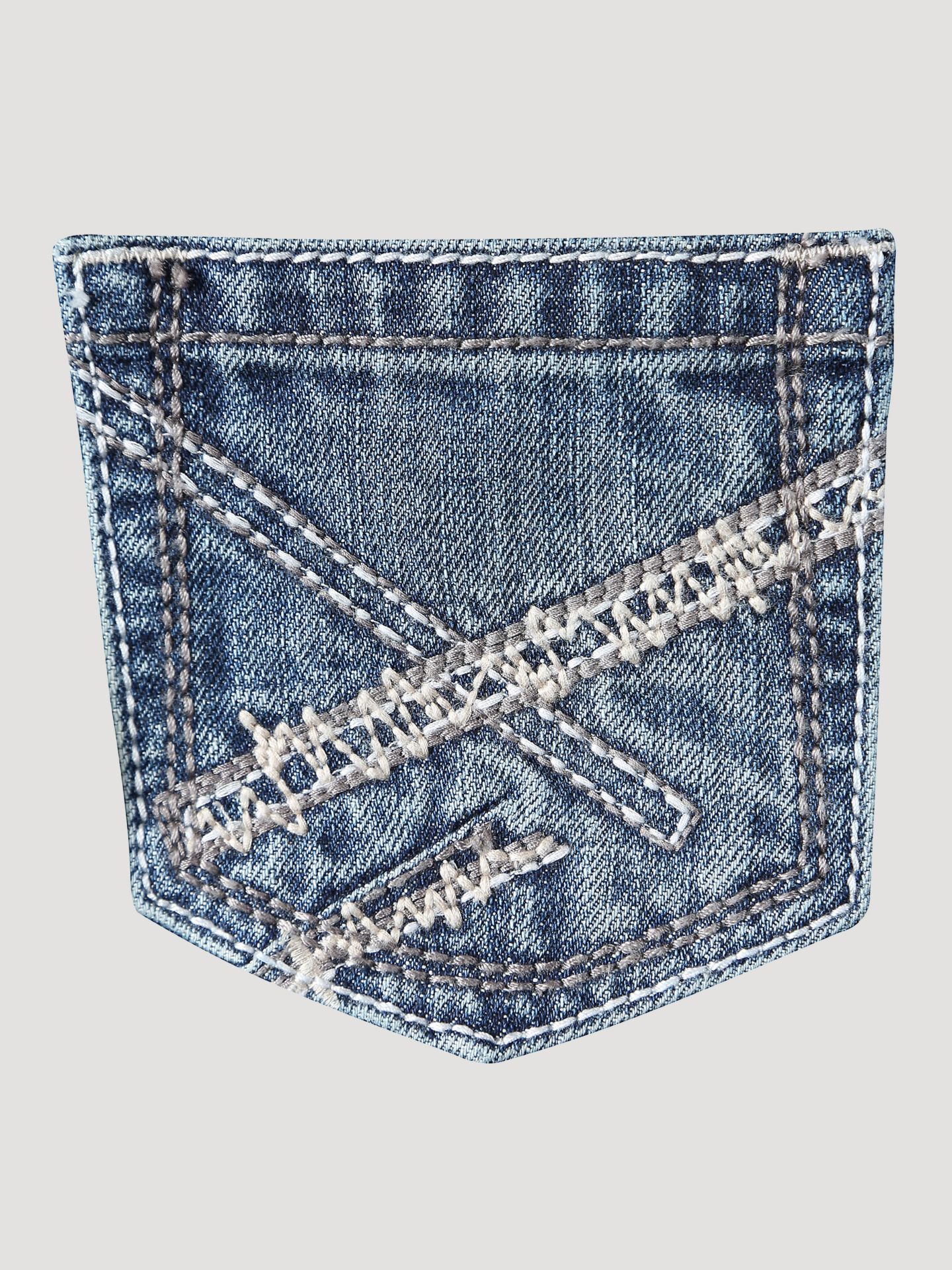 Джинсы Wrangler® 20X® No. 42 Vintage Bootcut Slim Fit для мальчиков, цвет: Breaking Barriers — фото 3
