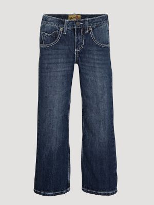 Boy's Wrangler® 20X® No. 42 Vintage Bootcut Slim Fit Jean (4-20)