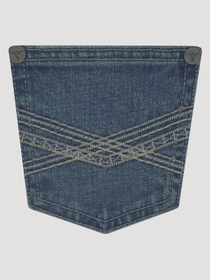 Boy's Wrangler® 20X® No. 42 Vintage Bootcut Slim Fit Jean (4-7)