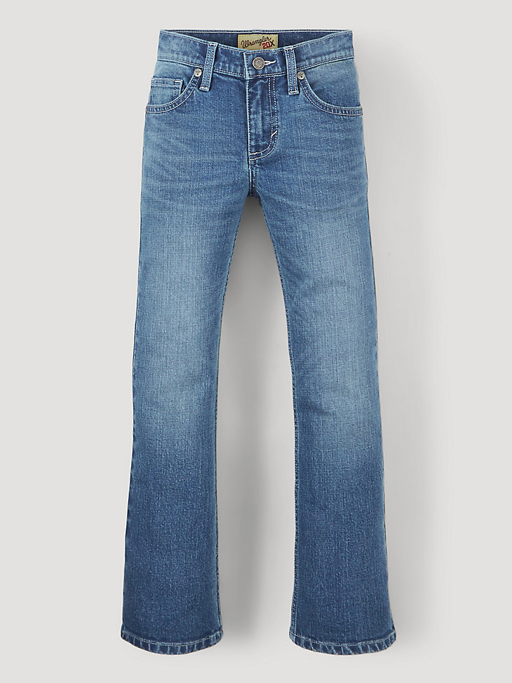 Boy's Wrangler® 20X® No. 42 Vintage Bootcut Slim Fit Jean (4-7)