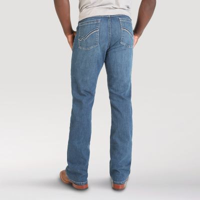 wrangler vintage rinsed black high rise bootcut flare