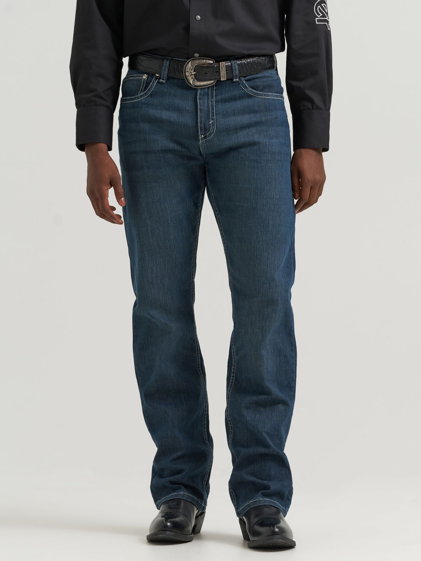 Мужские джинсы Wrangler 20X® No. 42 Vintage Bootcut, цвет: Glasgow — фото 2