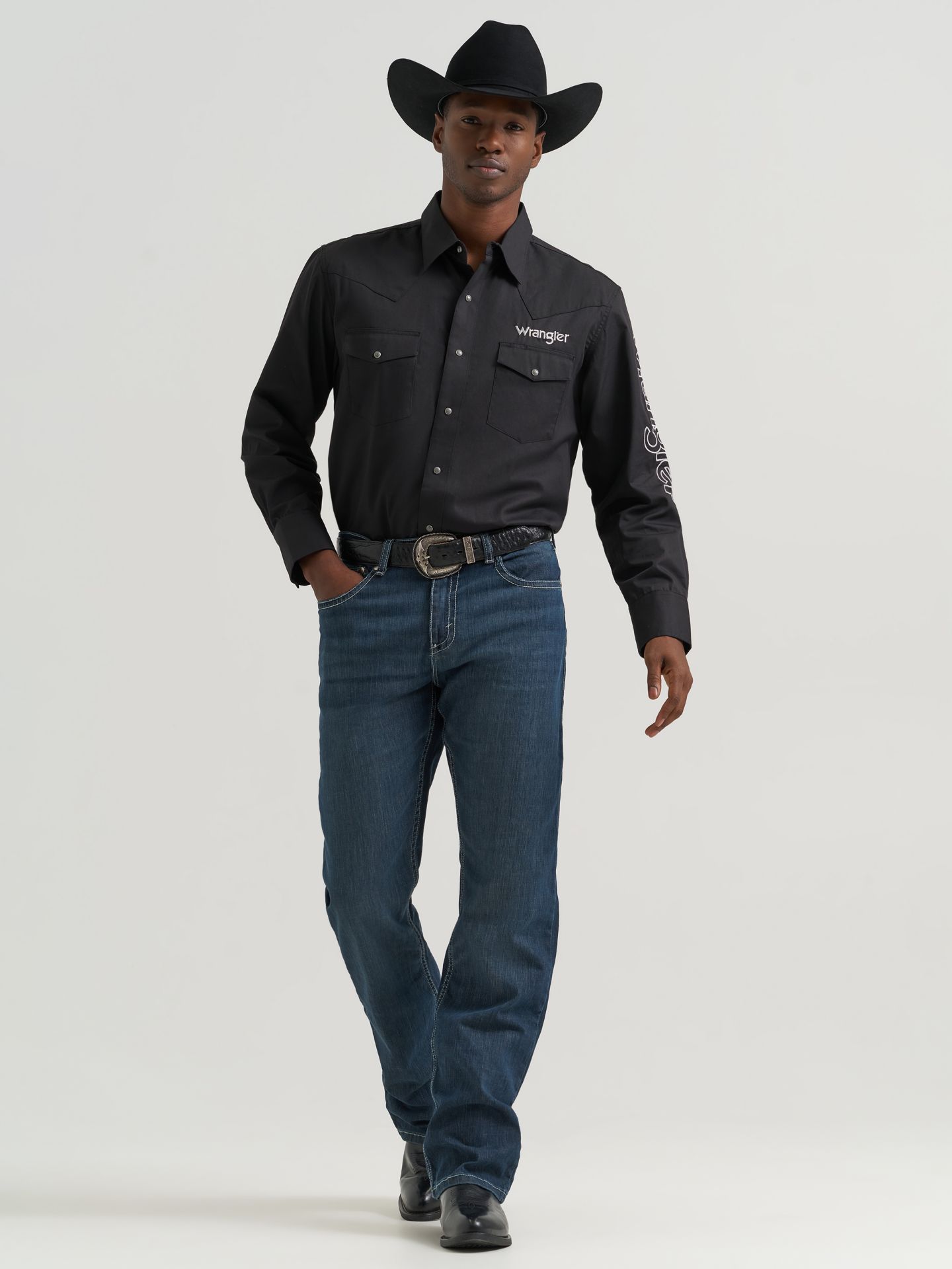 Мужские джинсы Wrangler 20X® No. 42 Vintage Bootcut, цвет: Glasgow — фото 1