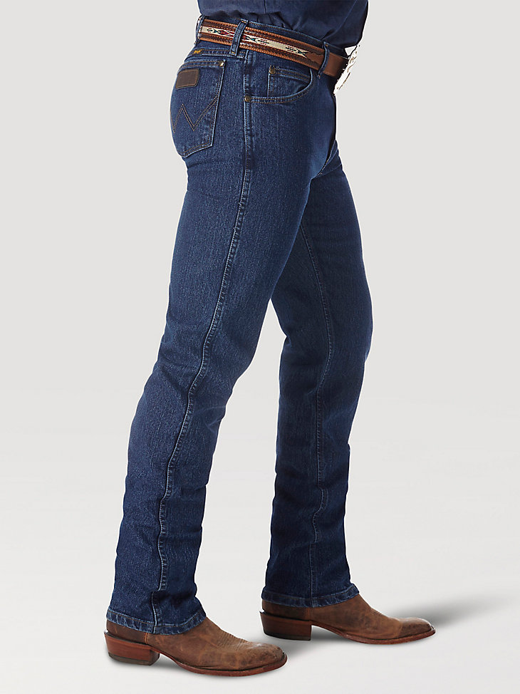 Premium Performance Advanced Comfort Cowboy Cut® Regular Fit Jean in Mid Stone alternative view 3