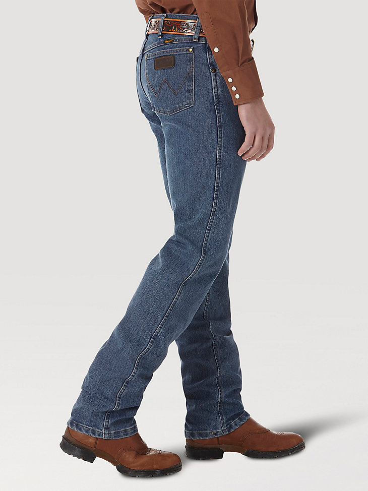 Premium Performance Advanced Comfort Cowboy Cut® Regular Fit Jean in Mid Tint alternative view