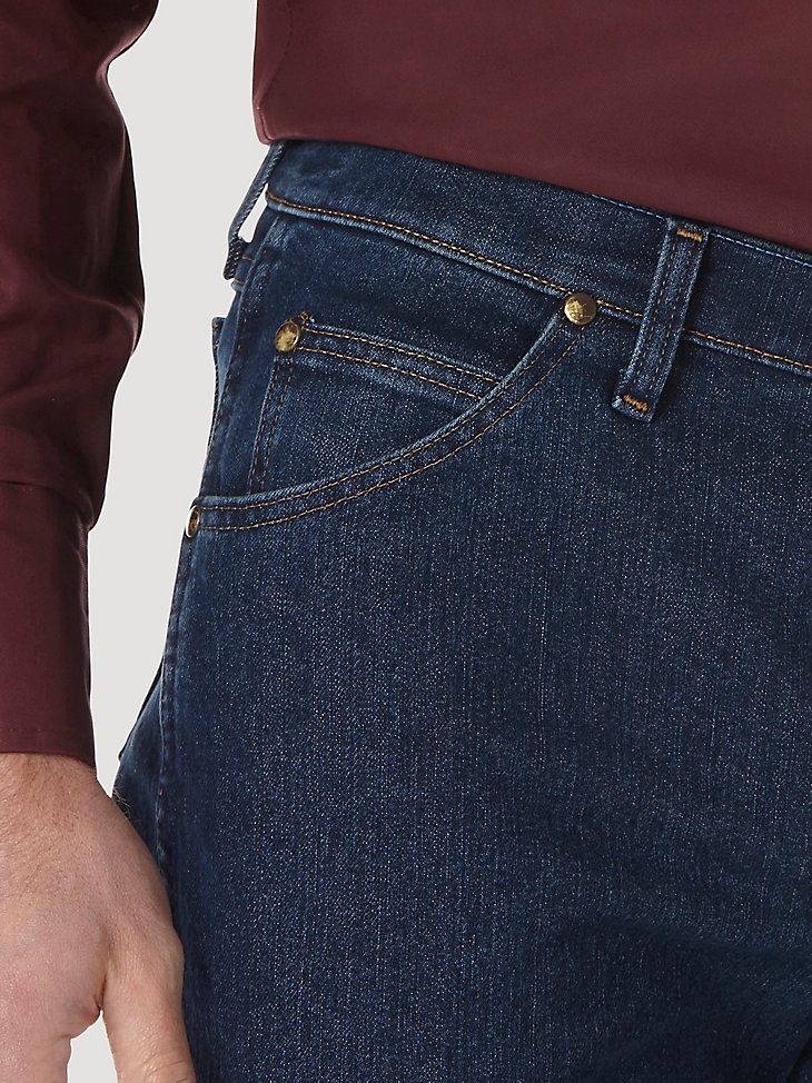 Premium Performance Cowboy Cut® Advanced Comfort Wicking Regular Fit Jean in Midnight Rinse alternative view 4