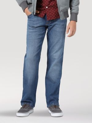 Wrangler Elements Of Comfort Boy S Slim Straight Jean 4 7