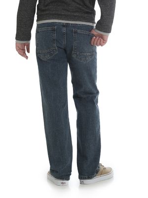 high rise dark jeans