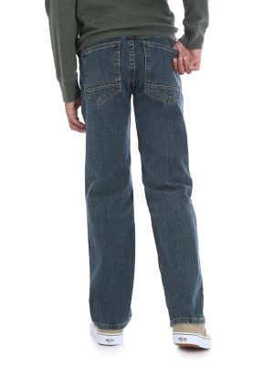 Wrangler Men's Performance Straight Fit Jean, Straight fit, Stretch denim 