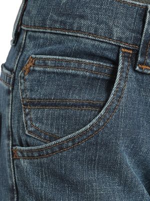 Boy's Wrangler® Five Star Classic Straight Fit Jean (Husky) in Sunkissed  Denim