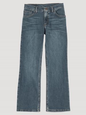 Boy's Wrangler® Five Star Flex Bootcut Jean (8-16) in Woodland alternative view 6
