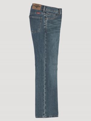 Boy's Wrangler® Five Star Flex Bootcut Jean (8-16) in Woodland alternative view 7