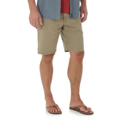 men's wrangler five star premium 5 pocket relaxed denim short