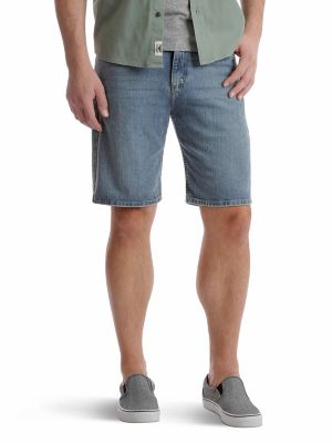 wrangler flex waist jean shorts