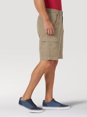 wrangler men's ripstop cargo shorts