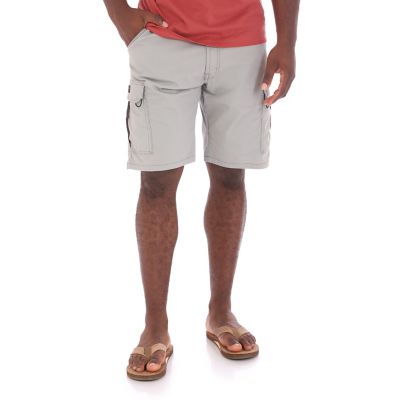 flex waist cargo shorts