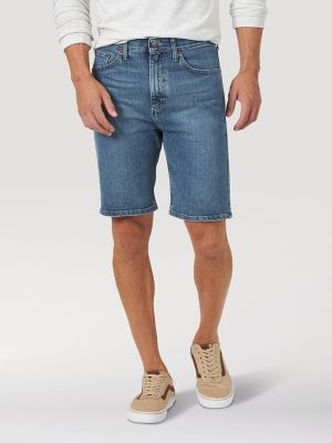 men's wrangler cargo denim shorts