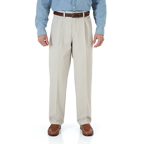 Timber Creek by Wrangler® Perfect Fit Pleated | Mens Pants by Wrangler®