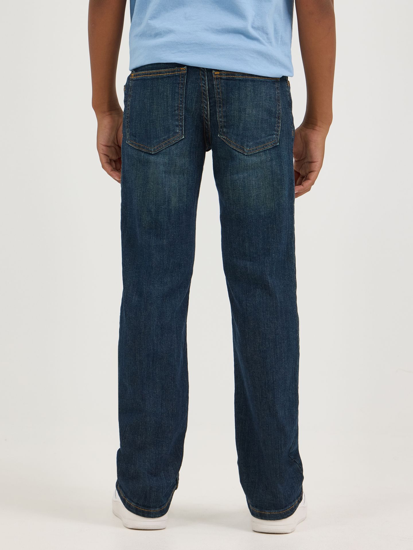 Джинсы Wrangler® Five Star Classic Stretch Bootcut Jean для мальчиков, цвет: Индиго — фото 2