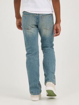 Boy's Wrangler&reg; Five Star Classic Stretch Bootcut Jean (8-16) in Light Denim alternative view