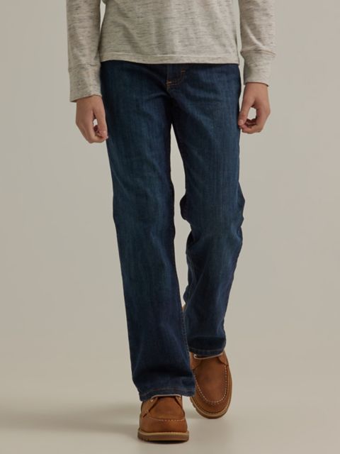 Детские джинсы Wrangler Boy's Wrangler® Five Star Classic Stretch Bootcut Jean (Husky)