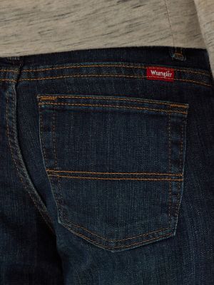 Детские джинсы Wrangler Boy's Wrangler® Five Star Classic Stretch Bootcut Jean (4-7) — фото 3