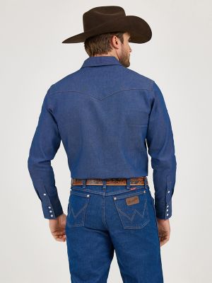 Wrangler store jean shirts