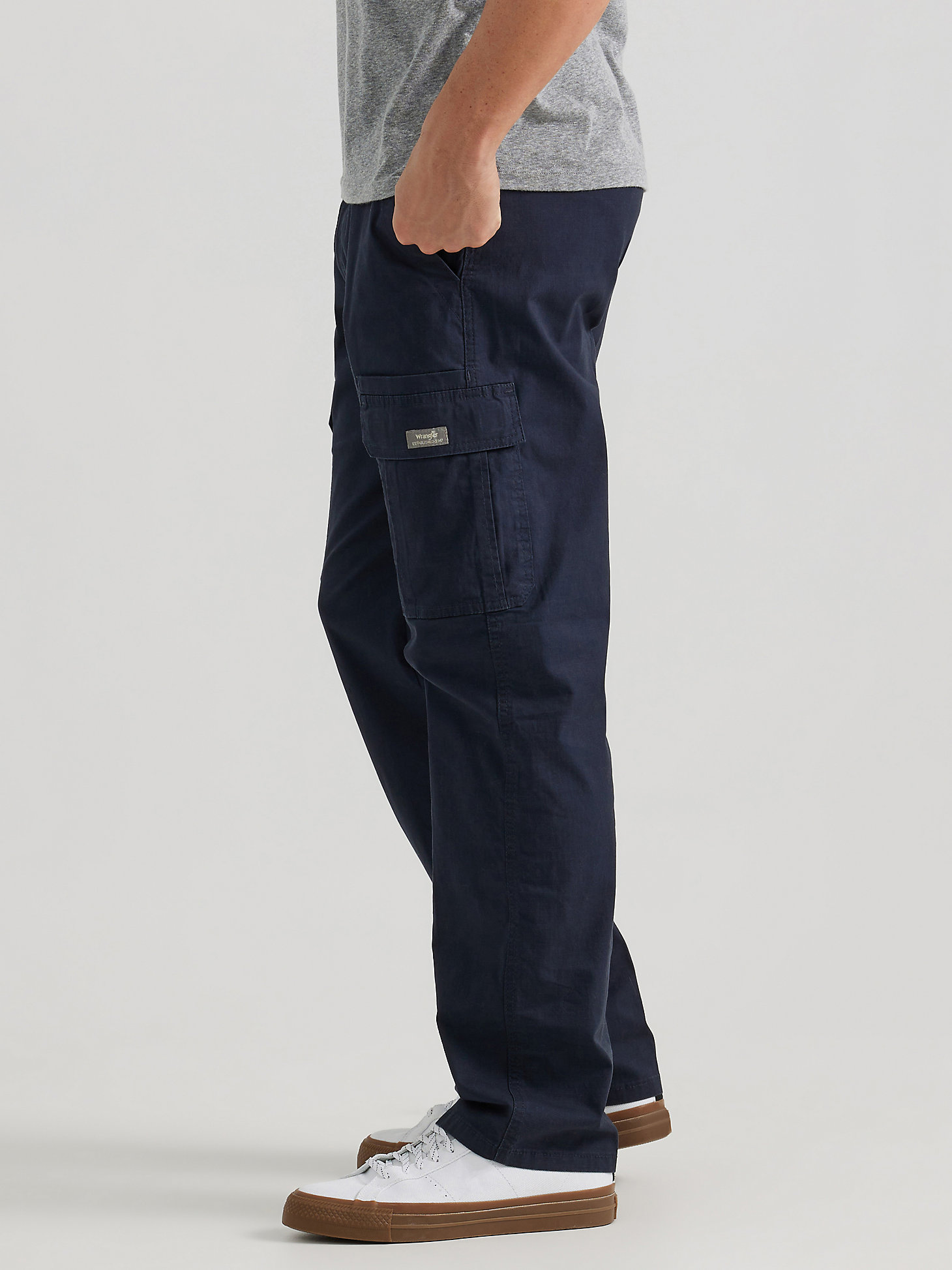 Wrangler® Men's Five Star Premium Relaxed Fit Flex Cargo Pant | Men's ...