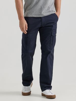 Men's Straight Leg Cargo Pants Relaxed Fit Lightweight Sweatpants